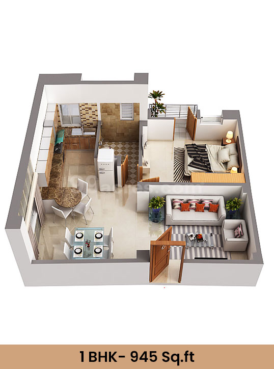 Buy 1 bhk flat at The Lotus Pond Buy 1 bhk flat at The Lotus Pond